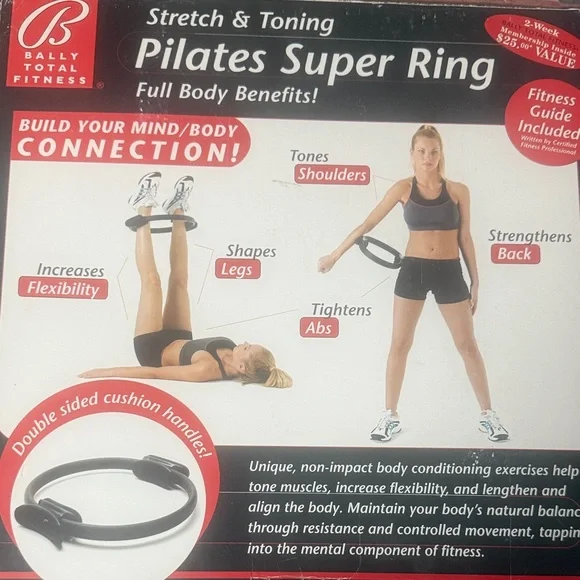Bally Total Fitness Pilates Super Ring - Picture 1 of 1